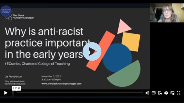 Why is anti-racist practice important in Early Years