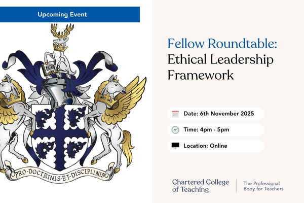 Fellow roundtable: Ethical Leadership Framework event