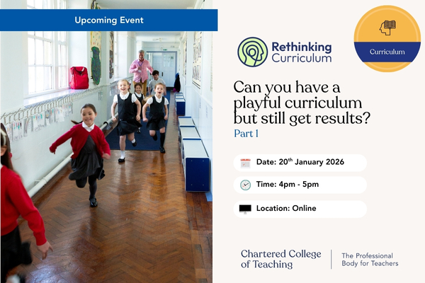 Can you have a playful curriculum but still get results? part 1