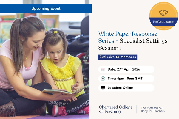 White Paper Response Series – Specialist Settings Session 1
