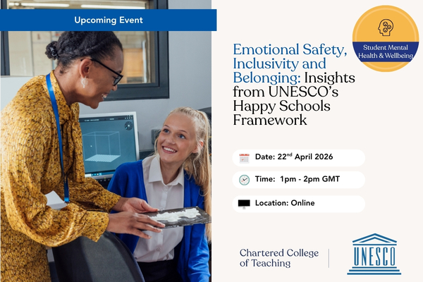 Emotional Safety, Inclusivity and Belonging: Insights from UNESCO’s Happy Schools Framework
